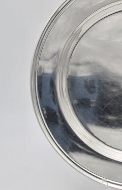 Shreve Co Sterling Round Tray U S A circa 1920 - 4208536