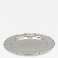Shreve Co Sterling Round Tray U S A circa 1920 - 4208585