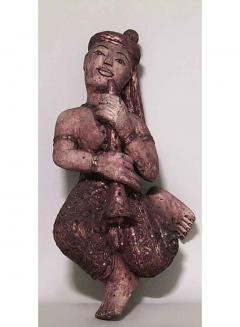 Siamese Gold Dancing Figures - 4652772