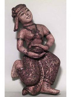 Siamese Gold Dancing Figures - 4652773