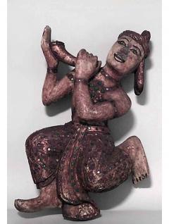 Siamese Gold Dancing Figures - 4652775