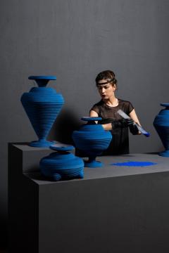 Siba Sahabi Blue Alchemy Vase by Siba Sahabi - 1358663