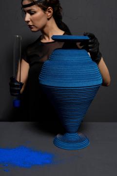 Siba Sahabi Blue Alchemy Vase by Siba Sahabi - 1358658