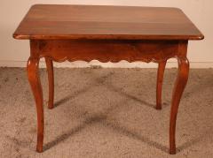 Side Table Or Writing Table From The XVIII Century In Walnut - 2497134