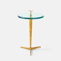 Side Table in Glass and Brass - 2311024