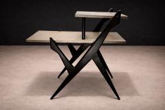 Side Table in Pau Marfim Hardwood Formica Unknown 1950s - 4544800