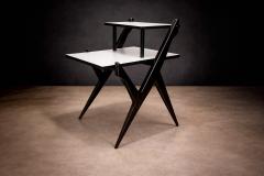 Side Table in Pau Marfim Hardwood Formica Unknown 1950s - 4544803