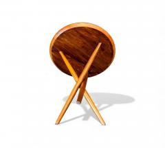Side Table with Three Legs in Hardwood Unknown 1950s Lot 691A - 4399947