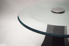 Side Table with a Beveled Glass Top - 185583