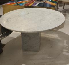 Side Tables Tray in Carrara and Marquina Marble - 3815985