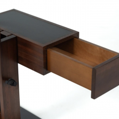 Side table by Bernard Vuarnesson Adjustable Height 1980s - 4373552