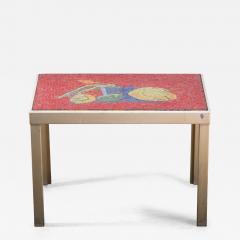 Side table with mosaic top - 3702195