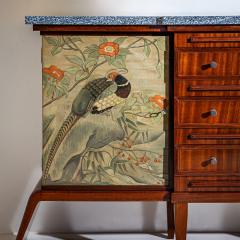 Sideboard with Bird Motifs Italian School Mid 20th Century - 4704919