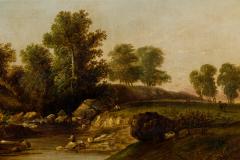 Sidney Richard Percy English Victorian landscape with a stream by Sidney Richard Percy - 4640916