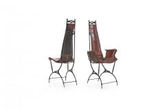 Sido Thevenin Set of 8 Sido and Fran ois Thevenin Dining Chairs - 2434637