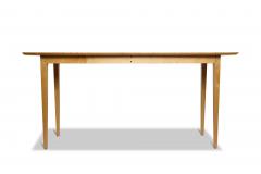 Signed Custom Bird s Eye Maple Console Table with Ebony Exposed Joinery - 4803072