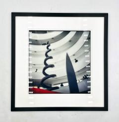 Signed Guggenheim Museum Architectural Photograph Custom Framed - 4715540