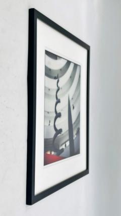Signed Guggenheim Museum Architectural Photograph Custom Framed - 4715543