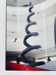 Signed Guggenheim Museum Architectural Photograph Custom Framed - 4715545