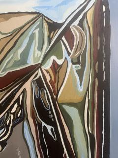 Signed Katia Miranda Oil on Canvas Fascinas VI  - 4361484