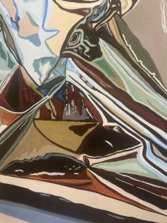 Signed Katia Miranda Oil on Canvas Fascinas VI  - 4361534