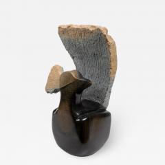 Signed Vickson Kaphambe African Springstone Sculpture of a Peacock - 1745549