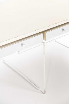 Sigurd Hansen Poul N rreklit Desk in Lacquer Plexiglass by Sigurd Hansens M belfabrik 1960s - 4642826