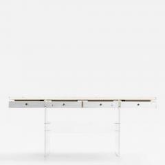 Sigurd Hansen Poul N rreklit Desk in Lacquer Plexiglass by Sigurd Hansens M belfabrik 1960s - 4643177