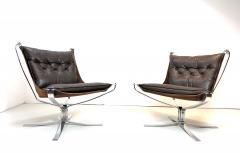 Sigurd Ressell 1960s Sigurd Ressell Falcon Lounge Chairs a Pair - 2776462