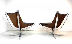 Sigurd Ressell 1960s Sigurd Ressell Falcon Lounge Chairs a Pair - 2776464