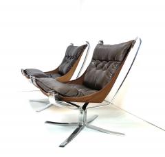 Sigurd Ressell 1960s Sigurd Ressell Falcon Lounge Chairs a Pair - 2776477
