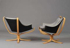 Sigurd Ressell A Pair of Falcon Armchairs by Sigurd Ressel - 1020714