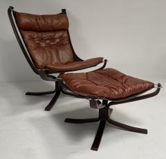 Sigurd Ressell Falcon Chair and Ottoman by Sigurd Ressell - 3400523