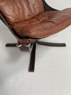 Sigurd Ressell Falcon Chair and Ottoman by Sigurd Ressell - 3400533