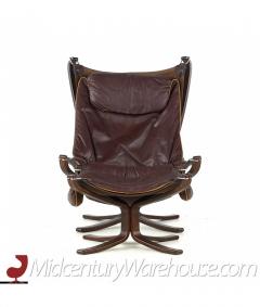 Sigurd Ressell Sigurd Ressell for Vatne Mobler Falcon Chair with Ottoman - 3069065