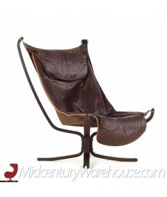 Sigurd Ressell Sigurd Ressell for Vatne Mobler Falcon Chair with Ottoman - 3069126