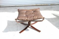 Sigurd Ressell Vintage Sigurd Ressell FALCON low back Lounge chair with Ottoman - 4190408