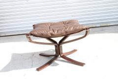 Sigurd Ressell Vintage Sigurd Ressell FALCON low back Lounge chair with Ottoman - 4190425