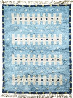 Sigvard Bernadotte Functionalist Pile Rug by Sigvard Bernadotte - 3291922