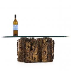 Silas Seandel Brutalist Coffee Table in the Cathedral form by Silas Seandel New York  - 4641159