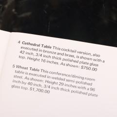 Silas Seandel Brutalist Coffee Table in the Cathedral form by Silas Seandel New York  - 4641165