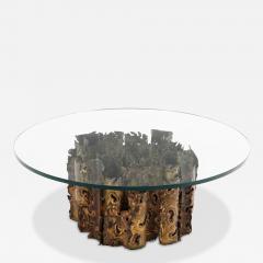 Silas Seandel Brutalist Coffee Table in the Cathedral form by Silas Seandel New York  - 4642395
