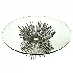 Silas Seandel Brutalist Tubular Coffee Table 1970 - 4315474
