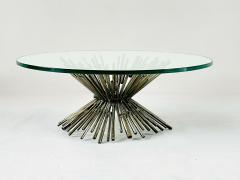 Silas Seandel Brutalist Tubular Coffee Table 1970 - 4315476