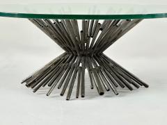 Silas Seandel Brutalist Tubular Coffee Table 1970 - 4315477