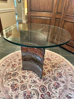 Silas Seandel Fabulous Silas Seandel Petite Round Pedestal Dining Table Mid Century Modern - 4159947