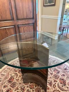 Silas Seandel Fabulous Silas Seandel Petite Round Pedestal Dining Table Mid Century Modern - 4159957