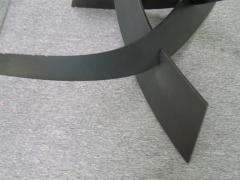 Silas Seandel Gorgeous Abstract Iron Silas Seandel Style Coffee Table Mid Century Modern - 1234357
