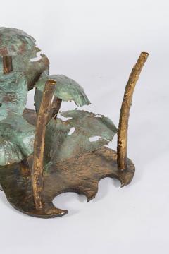 Silas Seandel Signed Silas Seandel Brutalist Bronze Coffee Table USA 1970s - 335790