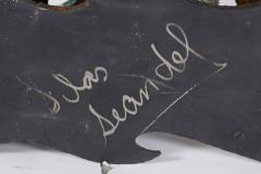 Silas Seandel Signed Silas Seandel Brutalist Bronze Coffee Table USA 1970s - 335793